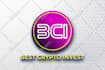 design 3d gold, crypto token logo for coin, bitcoin,nft, animation