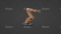 add 3d rig to your 3d character on blender