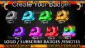 design amazing twitch emotes and sub badges in bulk