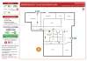 design a fire emergency evacuation plan for your building