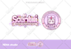 design a cute kawaii logo for vtuber and streamer