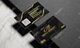 do professional luxury business card and minimalist logo design