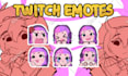 draw custom  emotes for twitch or any platform