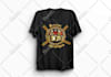 do a custom graphic watercolor t shirt , streetwear design