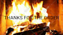 create relaxing fireplace meditation video with fire crackle