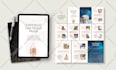 design your instagram post template and carousels