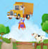 draw colorful children story book illustration and cover