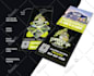 design lawn mowing, plumbing, hvac door hanger within 24 hours