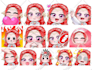 make chibi twitch emotes, animated emotes, sub badges, vtuber, stream, discord