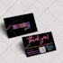 design amazon thank you card, product insert card