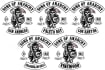 create a custom sons of anarchy logo