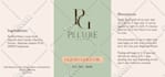 design edge control labels and sticker for hair extension