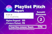 pitch your music to our network of playlist curators