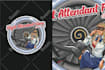 create premium sticker badge design for label or merchandise