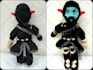 make custom crochet character and baby suits