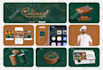 create business logo design, branding kit and brand identity