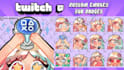 create custom chibi anime twitch emotes or sub badges