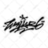 make graffiti tagging, typography and characters