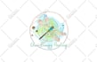 design unique watercolor  logo with branding kit