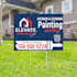 do eye catching custom yard sign design, lawn sign, real estate yard signs