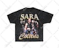 design a unique vintage style bootleg rap tee for you