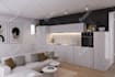 create bathroom interior design with realistic 3d rendering
