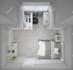 create 3d model of room, house, apartment with materials