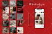 design 18 instagram puzzle feed template for your brand