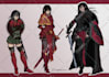 design your character on a character sheet