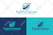 make initial minimalist stunning business brand logo design