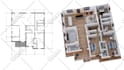 do 3d floorplan, home office, gaming room interior design