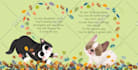 create a cute children book illustration and cover
