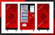 design a unique vending machine wrap