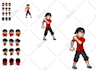 make custom pokemon trainer sprites