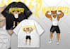 custom hoodie tshirt design streetwear for your merch design