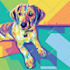 draw pop art of dog cat pet animal portrait