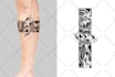 create professional custom tattoo design, tattoo sleeve