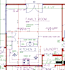 draw architectural floor plan, elevations and sections