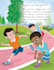 create a cute children book illustration and cover