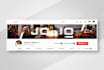 design an awesome youtube banner