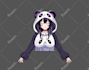 design a custom 2d vtuber character, live2d model png tuber
