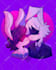draw your oc furry with brilliant colors in my style