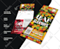 design lawn mowing, plumbing, hvac door hanger within 24 hours