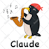 draw a cute cartoon animal mascot clipart character