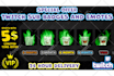 design twitch sub badges, twitch emotes, twitch badges