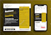 design urgent flyer, birthday, credit repair, medical, gym, sports, sale sheet