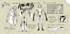draw creature or character concept art
