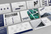 design modern investor pitch deck and powerpoint presentation