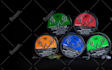 provide professional product photography on black background