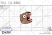 draw custom cute character twitch emotes or badges for you